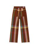 Pantalón marrón charlie blanket Coral sostenible - silueta 2