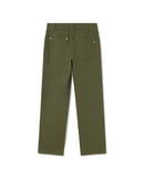 Pantalón verde Perle sostenible - silueta 3