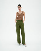 Green pants Sostenible pearl-2