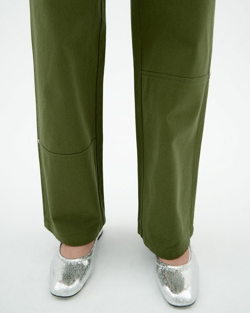 Pantalón verde Perle sostenible-3