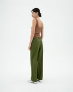Green pants Sostenible pearl-4