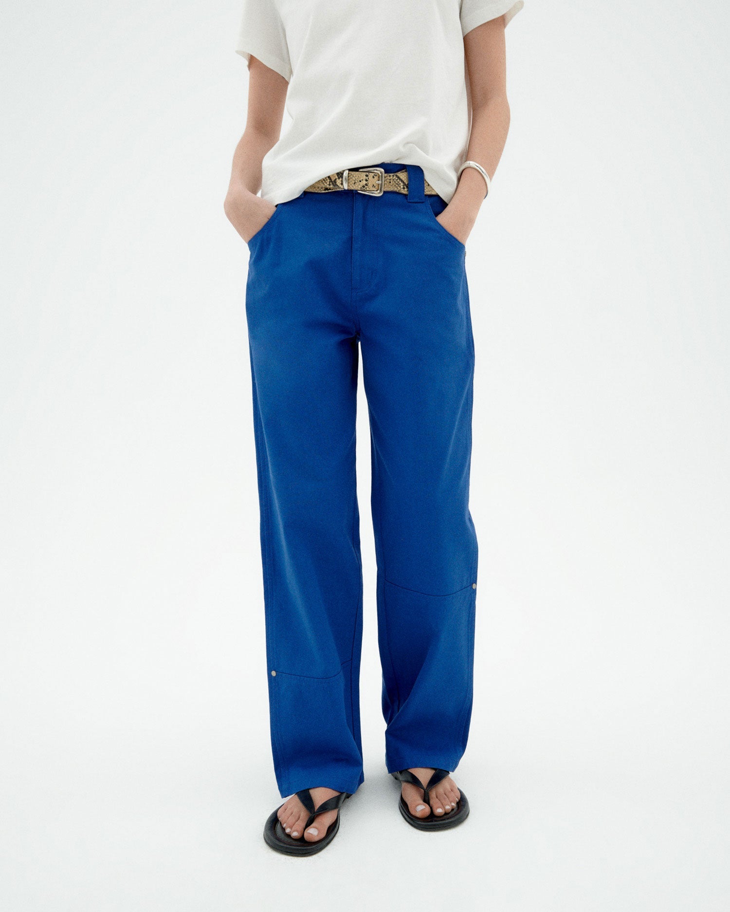 Blue pants Sostenible pearl-1