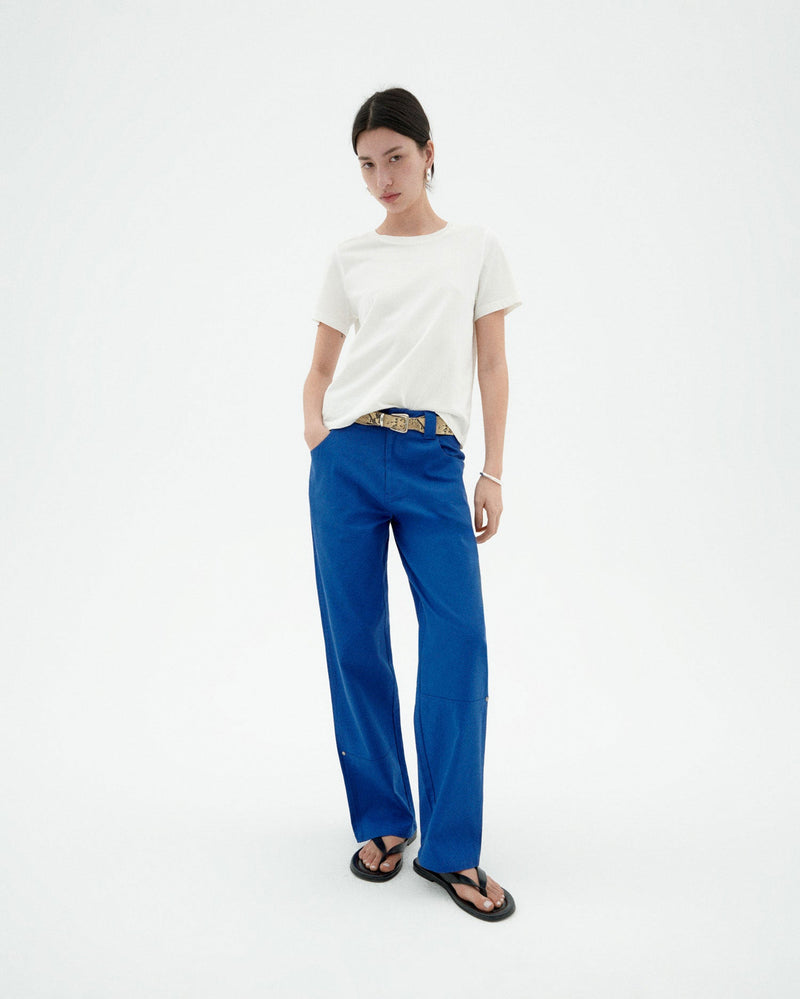 Pantalón azul Perle sostenible-2