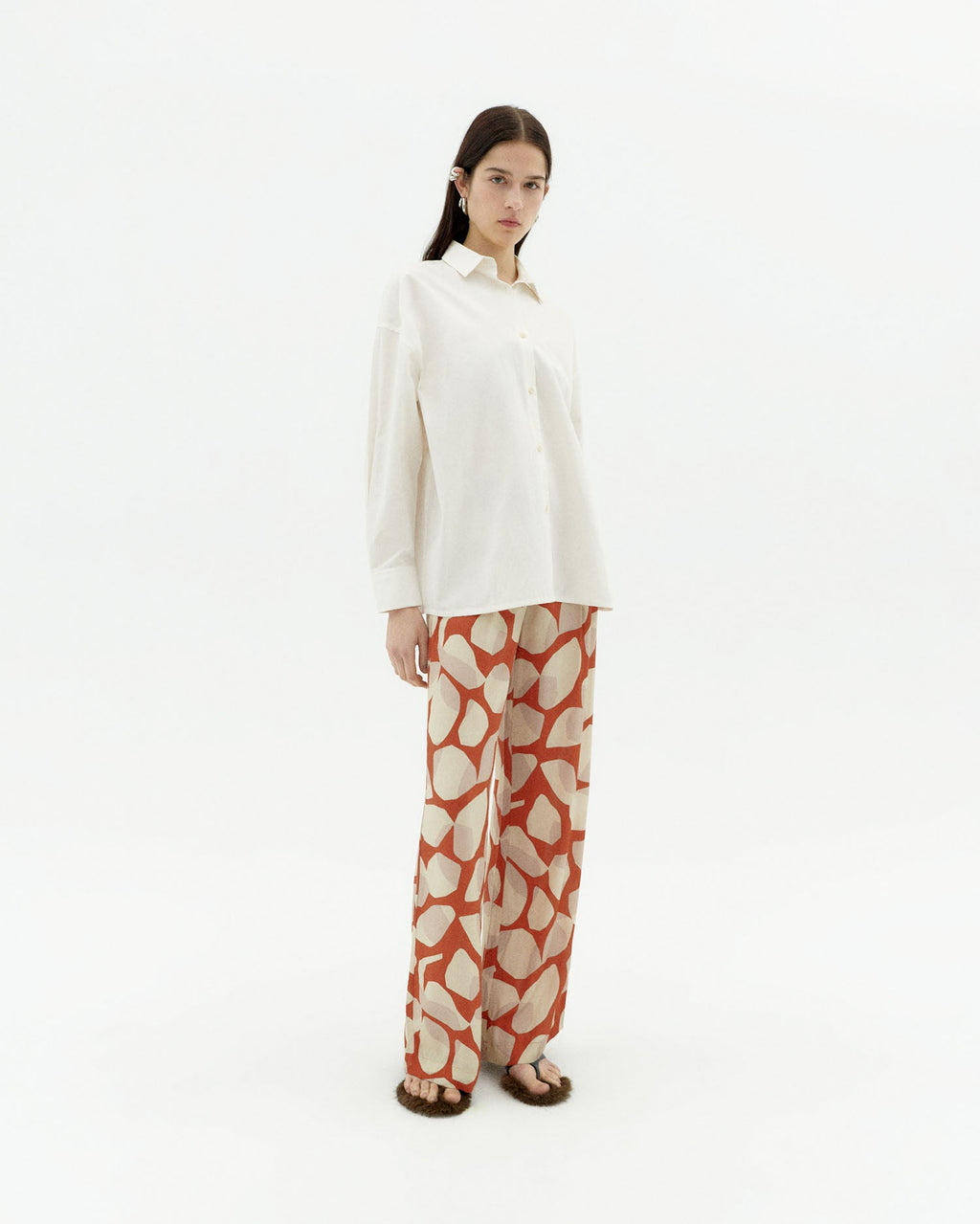 Trousers multicolor leaf light Manolita sostenible-2
