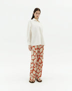 Trousers multicolor leaf light Manolita sostenible-2