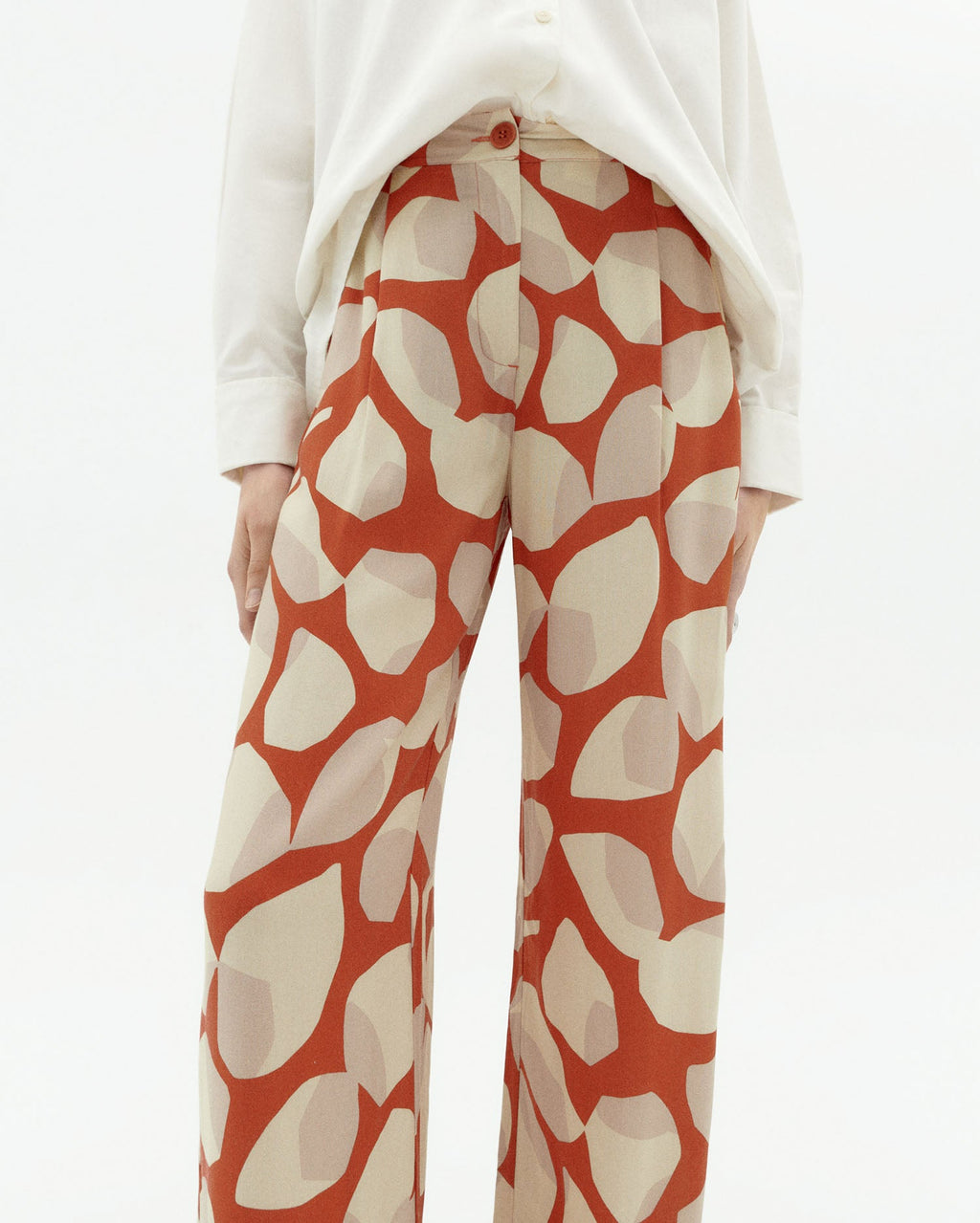 Trousers multicolor leaf light Manolita sostenible-3