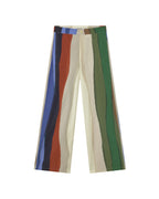 Pantalón river multicolor Karina sostenible - silueta 3