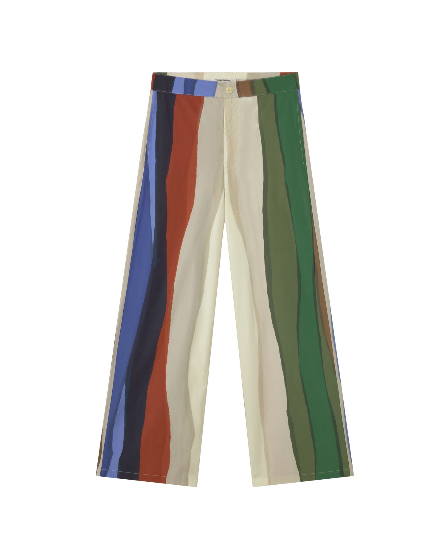 Pantalón river multicolor Karina sostenible - silueta 3