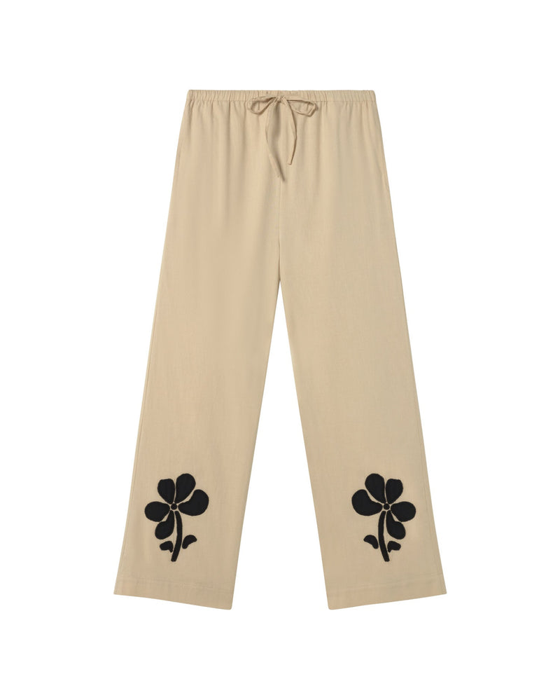Pantalón crudo marygold Brigitte sostenible - silueta 3