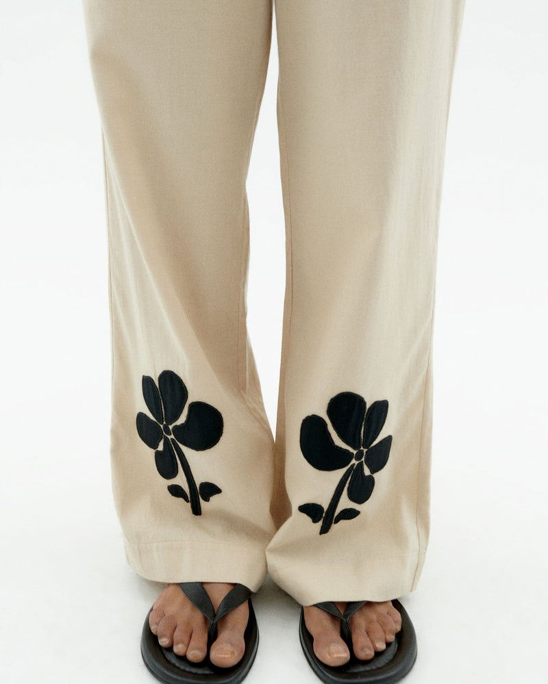 Pantalón crudo marygold Brigitte sostenible-2