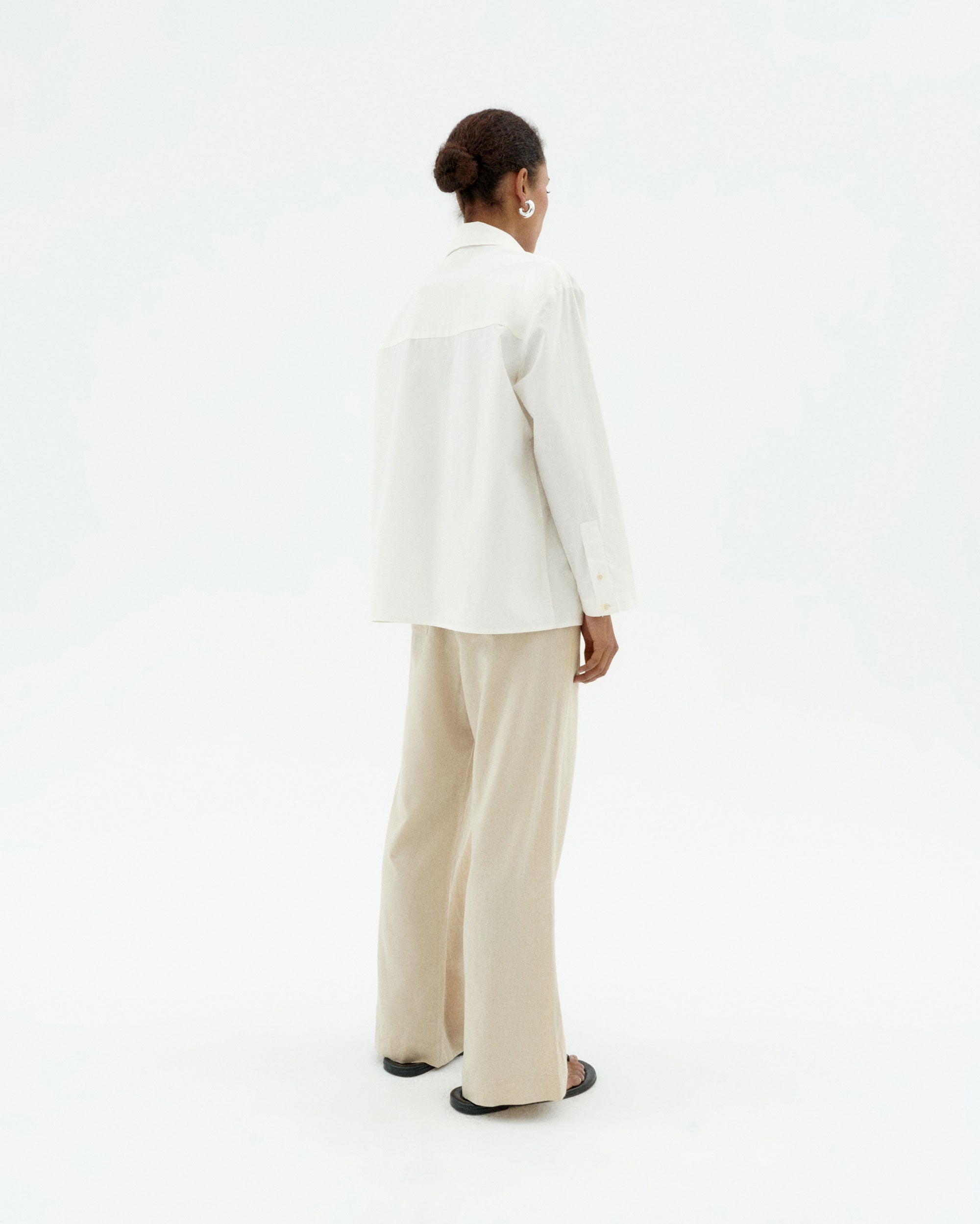 Pantalón crudo marygold Brigitte sostenible-4