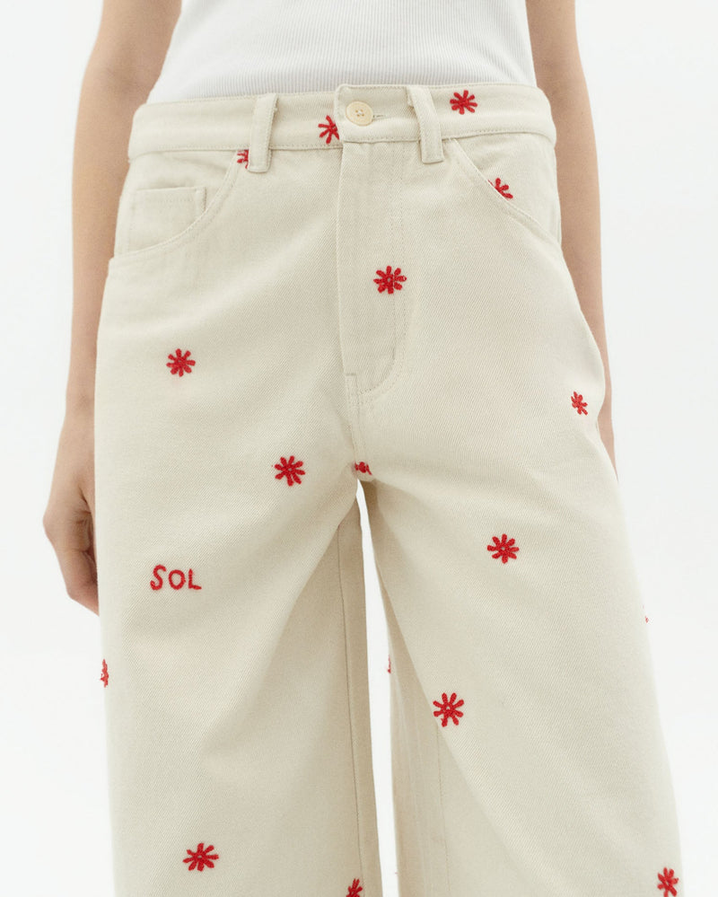 Pantalón crudo sol chain Hedda sostenible-3