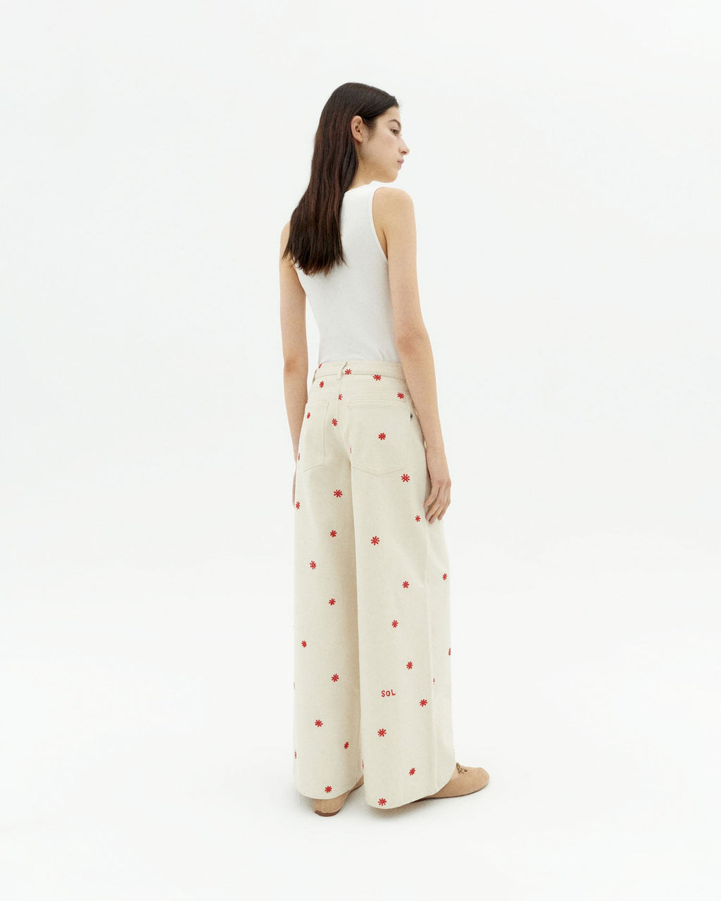 Pantalón crudo sol chain Hedda sostenible-4