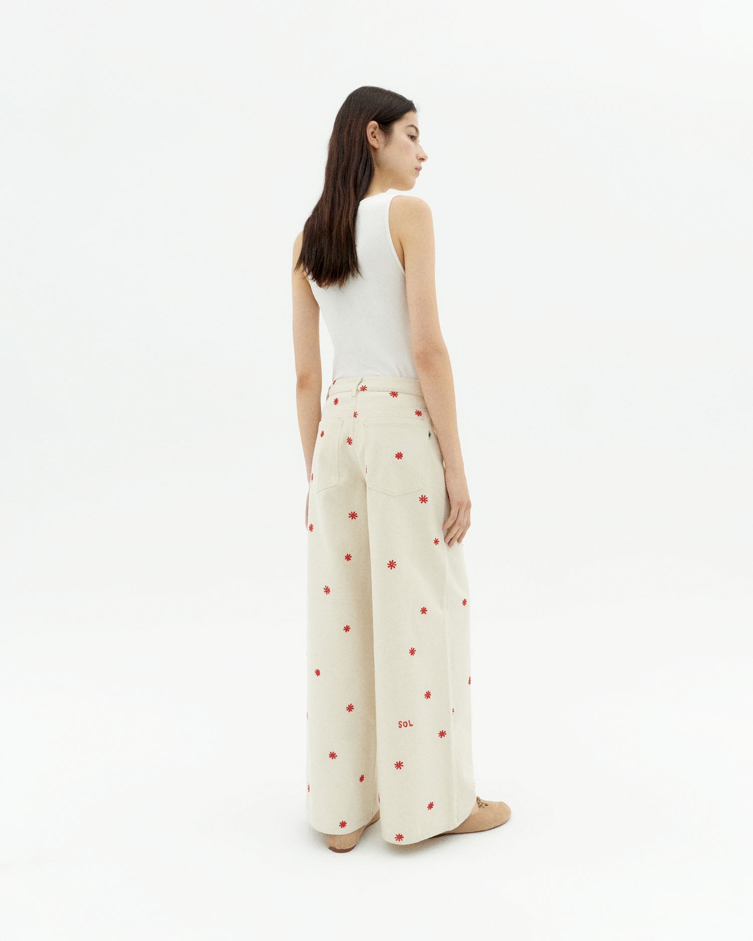 Pantalón crudo sol chain Hedda sostenible-4