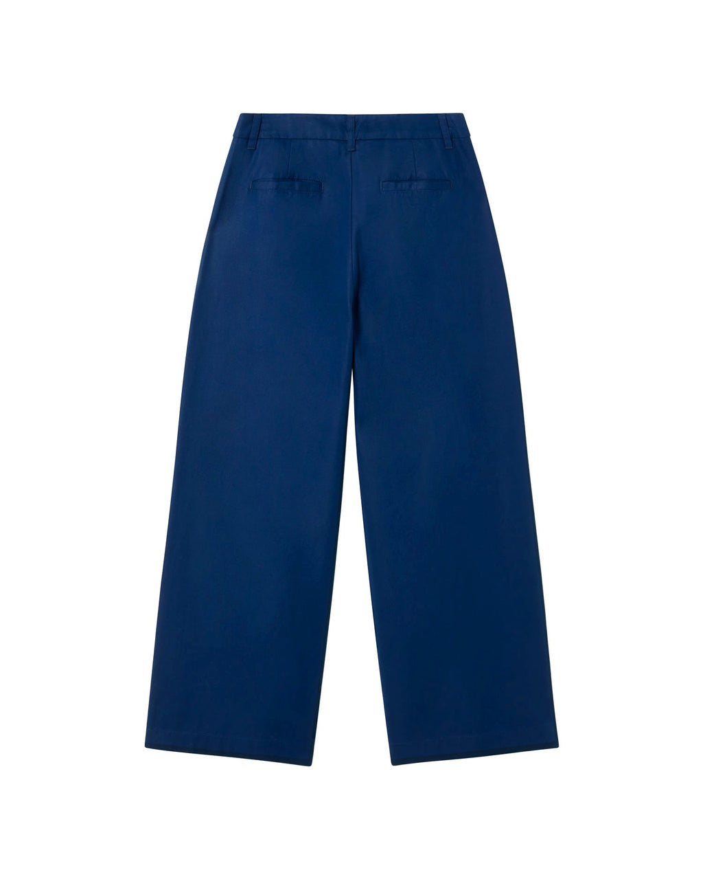 Pantalón azul hemp Pat sostenible - silueta 2