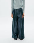 Pantaloni wide leg blu dégradé Hedda sostenibili - 1