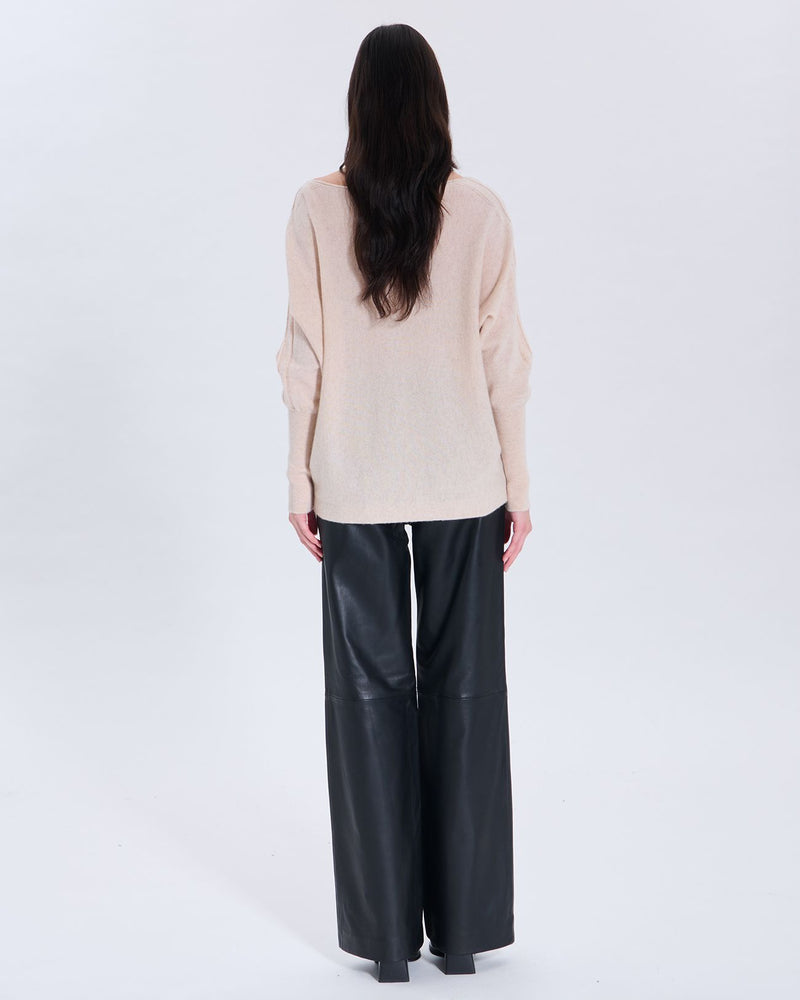 Pull Penseeboat beige chine_3