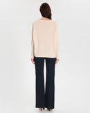 Pull Penseeboat beige chine_4