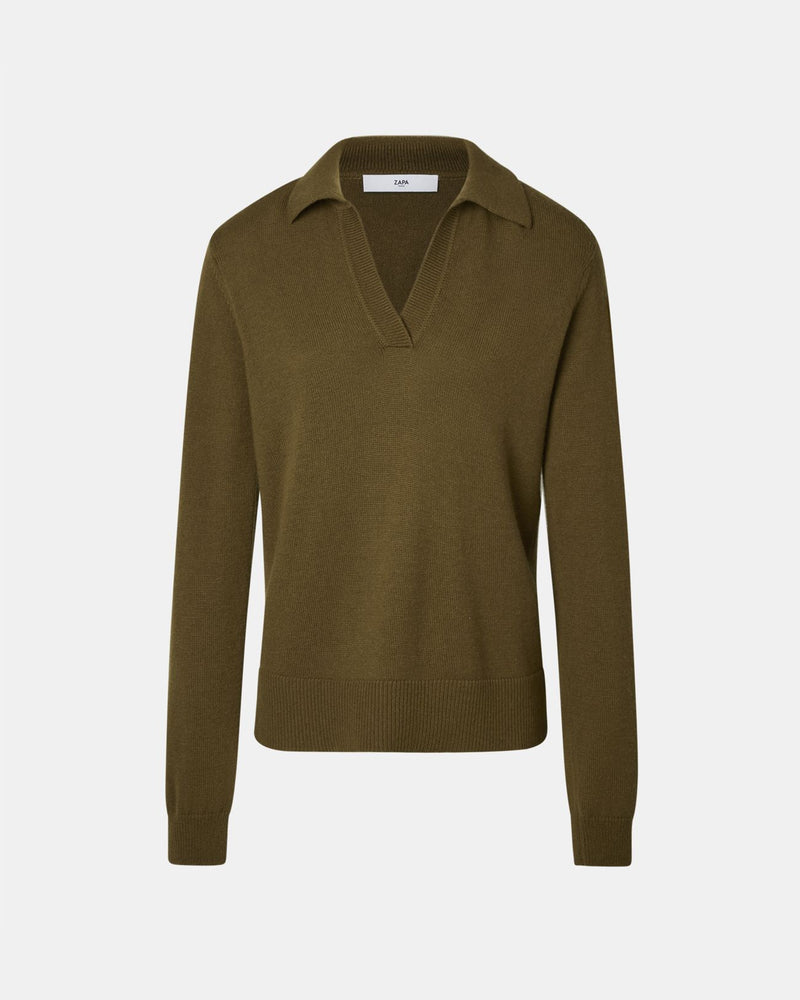 Pull Namba olive_5