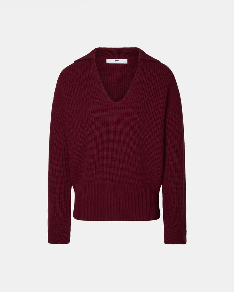 Pull Perrine carmin_1