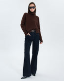 Pull Nefeli chocolat en cachemire_1