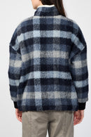 Veste À Carreaux Doublée En Sherpa - Breeze Plaid - Femme