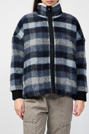 Veste À Carreaux Doublée En Sherpa - Breeze Plaid - Femme