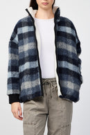 Veste À Carreaux Doublée En Sherpa - Breeze Plaid - Femme