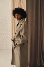 Sullyne Coat - Mixed Grey - Women