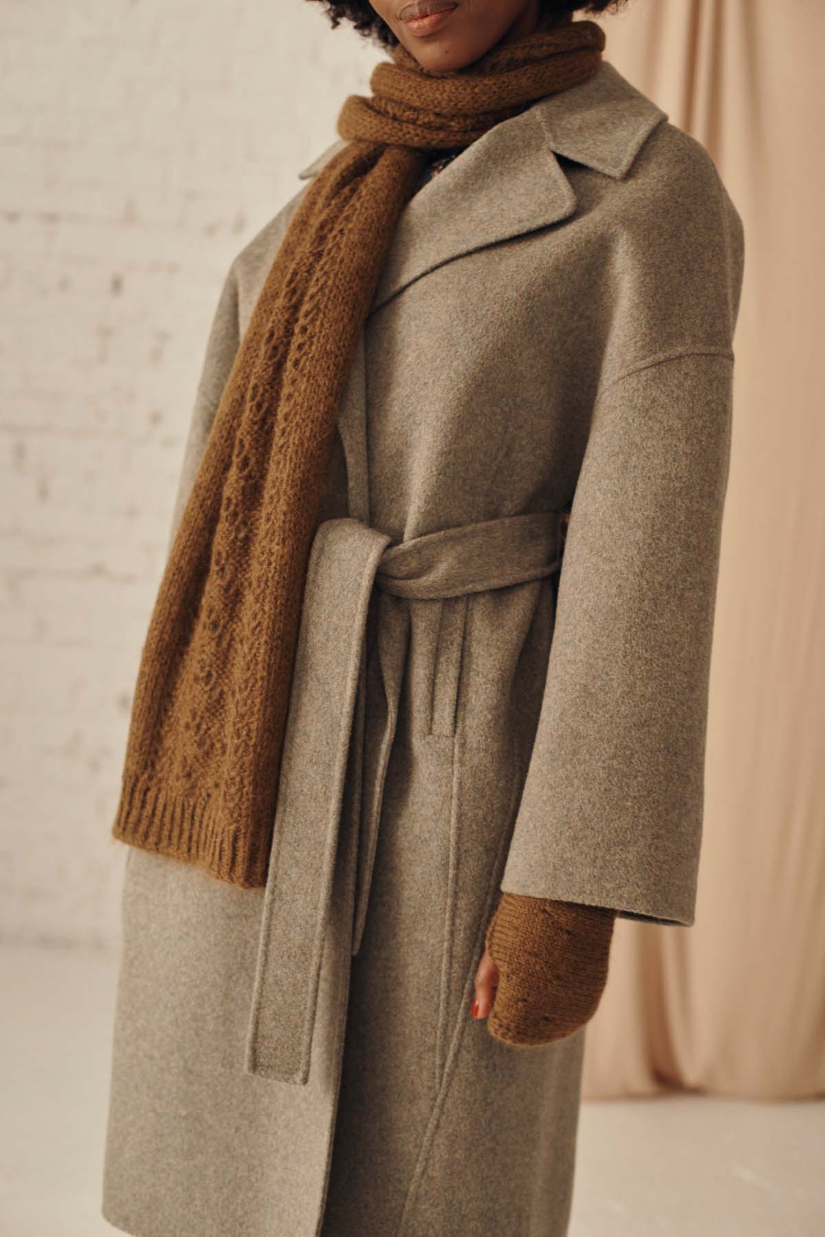 Sullyne Coat - Mixed Grey - Women