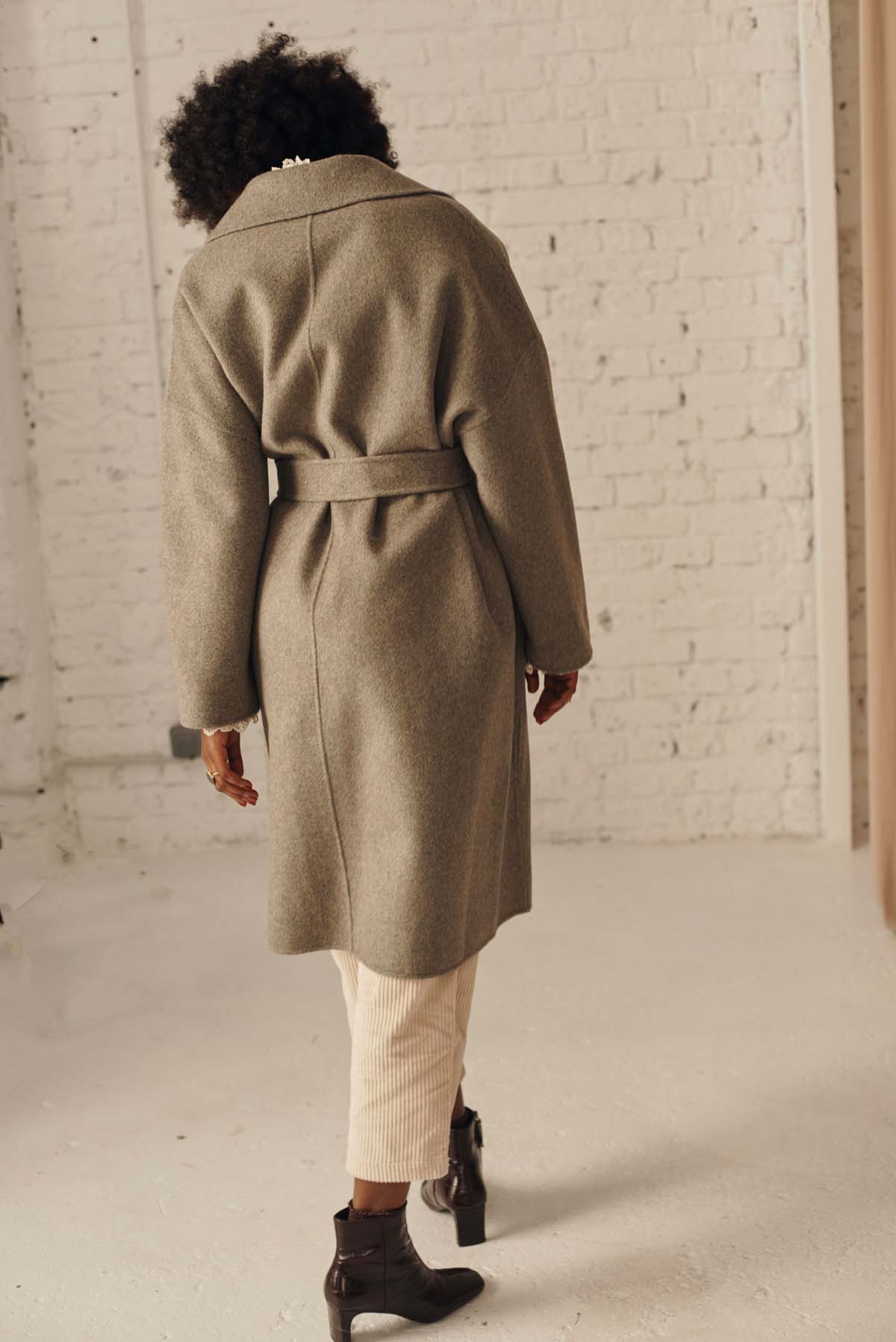 Sullyne Coat - Mixed Grey - Women