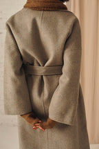 Sullyne Coat - Mixed Grey - Women