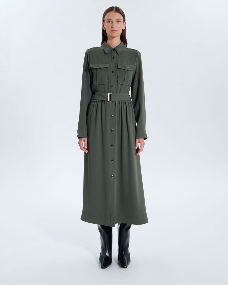 Robe Riyado kaki_4
