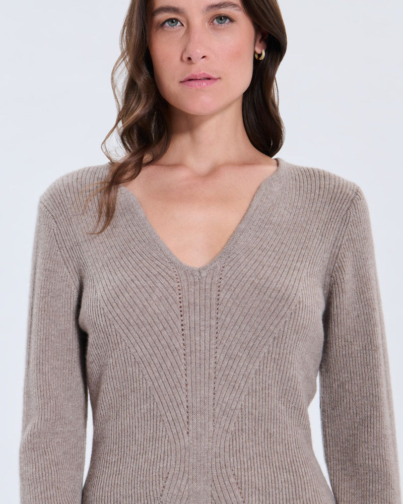 Robe Riley taupe_2