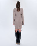 Robe Riley taupe_3