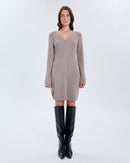 Robe Riley taupe_4