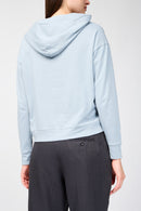 Sudadera Clean De Terry Reciclado - Ocean Mist - Mujer