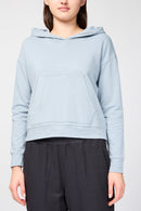 Sudadera Clean De Terry Reciclado - Ocean Mist - Mujer