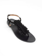 White Sun - Sandalias Hydatina - Ante de cabra negro - Negro
