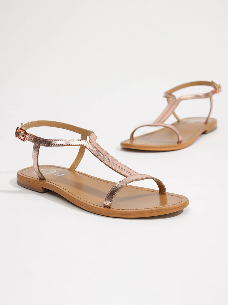 Miramar Sandals - Goldpink