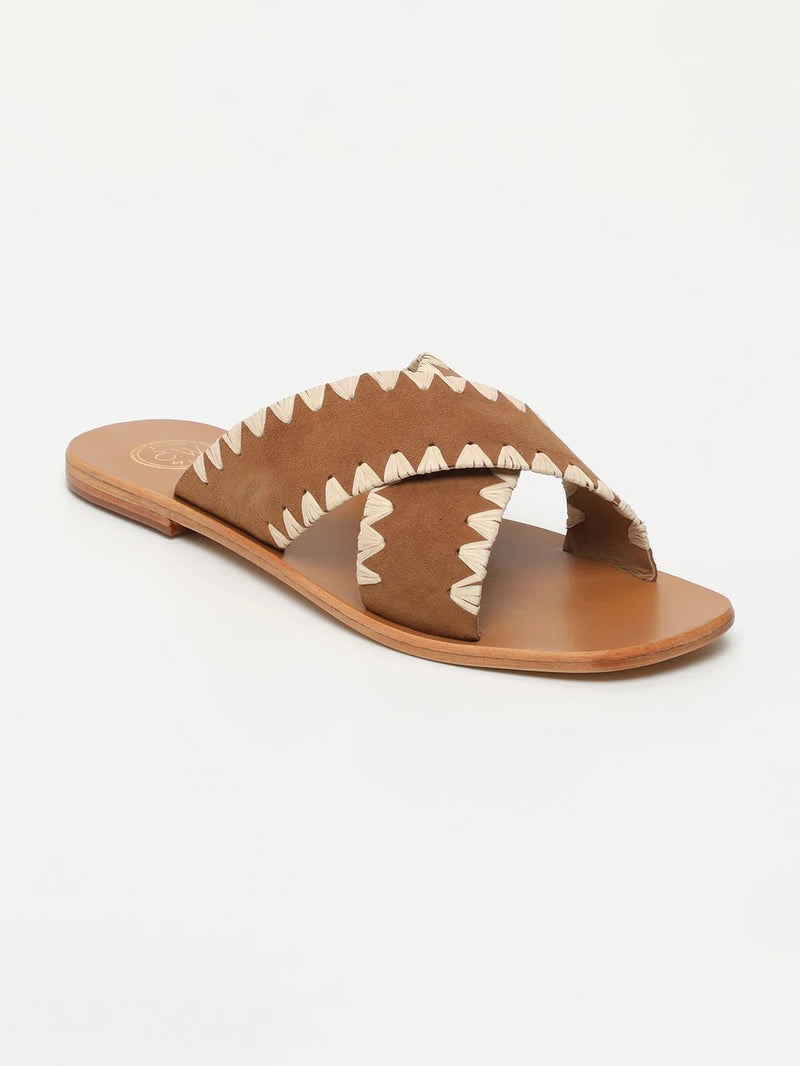 Mules Marni - Camel y beige