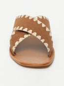 Mules Marni - Camel y beige