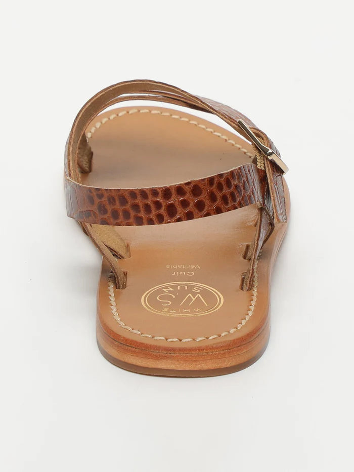 Sandalias Eneya - Camel Croco