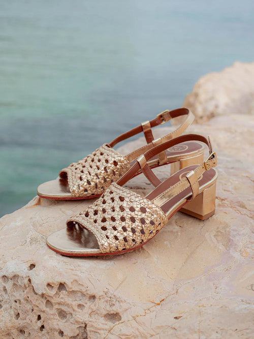 Sandales Emmy - Gold