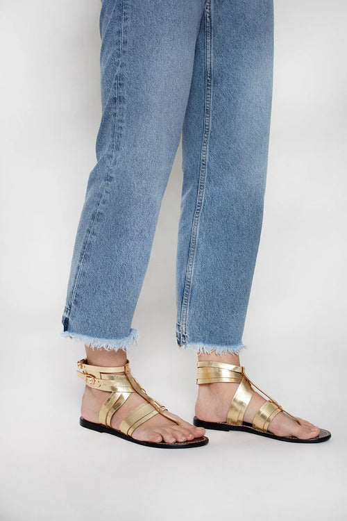 Sandalias Anvert - Oro oscuro