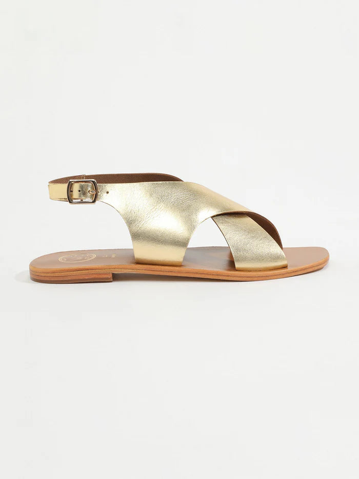 Mawalter Sandals - Dark Gold
