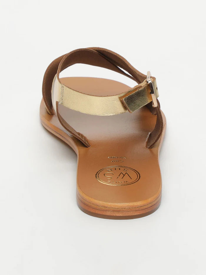 Mawalter Sandals - Dark Gold