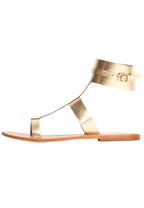 White Sun - Sandalias Barcari - Buff Dark Gold - Dark Gold