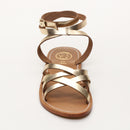 White Sun - Sandales Montgomery - Dark Gold Buff - Dark Gold