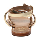 White Sun - Sandales Montgomery - Dark Gold Buff - Dark Gold